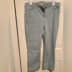LL Bean light blue classic fit pants